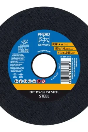 PFERD Disque à tronçonner PSF STEEL D125x2,4 mm droit ( 4000843070 ) Commander Maintenant