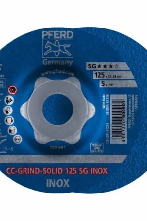 Seulement Aujourd'hui PFERD Meule à ébarber CC-GRIND-SOLID SG INOX D125xSmm ( 4000843428 )