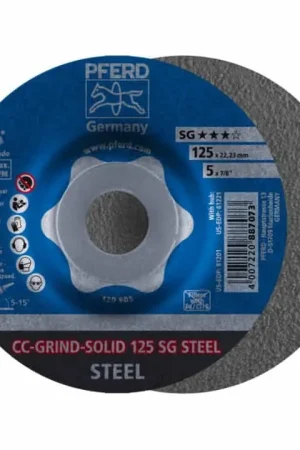 PFERD Meule à ébarber CC-GRIND-SOLID SG STEEL D125xSmm ( 4000843429 ) Achat Immédiat
