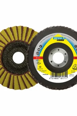 KLINGSPOR Disque à lamelles SMT 850 Kombi D. 125 mm granulation 120 conique ( 4000843529 ) Vente Flash