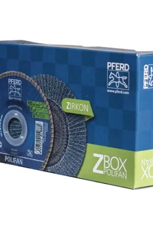 PFERD Disque à lamelles POLIFAN Z START STEELOX Ø 125 mm Granulométrie Z-60 conique ( 4000843629 ) Soldes