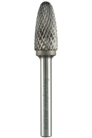 Soldes PFERD Fraise sur tige RBF D. 8 mm L. tête 20 mm D. de la tige 6 mm ( 4142160321 )