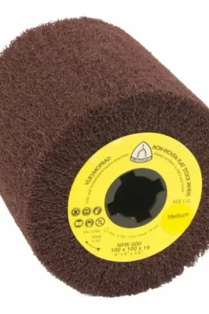 KLINGSPOR Rouleau de satinage NFW 600 S moyen ( 4143320411 ) Nouvelle Collection