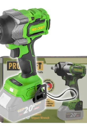 Super Prix Procraft PWA36bb Clé à choc sans fil 20 V 850 Nm 1/2" Brushless Solo - sans batterie, sans chargeur