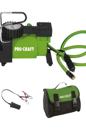 Procraft LK190 Compresseur d'air 7 bar avec raccord 12 V + sac Prix Bas