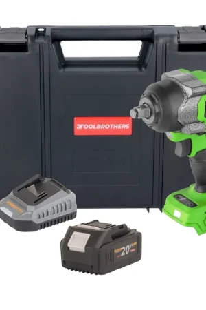 Procraft PWA36bb Clé à choc sans fil 20 V 850 Nm 1/2" Brushless + 1x batterie 4,0 Ah + chargeur + RHINO Toolcase Expédié Aujourd'hui