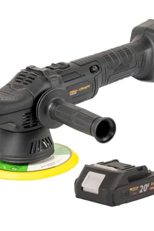 Procraft PM20bb polisseuse sans fil 20 V 150 mm + 1x batterie 2,0 Ah - sans chargeur Affaire À Saisir