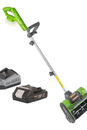 Procraft PSB20bb Fraise à neige sans fil 20 V 300 mm + 1x batterie 2,0 Ah + chargeur Bon Plan