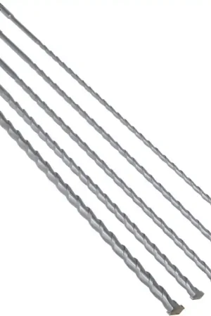 ENSEMBLE DE 5 FORETS TREPAN SDS + EXTRA LONGS 600 MM 8 / 10 / 12 / 16 / 20 mm Offre Exclusive