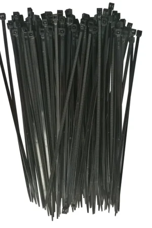 Acheter Direct LOT de 100 COLLIERS RILSAN ATTACHE FILS / SERRE CABLES 3.5 mm x 200 mm