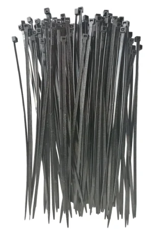 Acheter Direct LOT de 100 COLLIERS RILSAN ATTACHE FILS / SERRE CABLES 4.5 mm x 280 mm