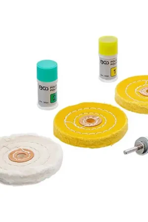 Promotion Saisonnière KIT DE POLISSAGE POUR METAL DUR 7 pièces