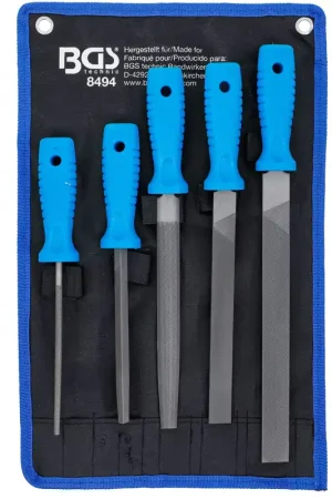 LOT DE LIMES D'ATELIER BATARDES ET DEMI DOUCES ASSORTIES - 5 pièces Prix Réduit