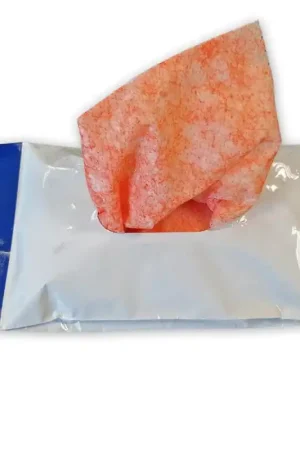 Certifié SACHET DE 12 LINGETTES NETTOYANTES POUR LES MAINS ROXY HAND CLEANER