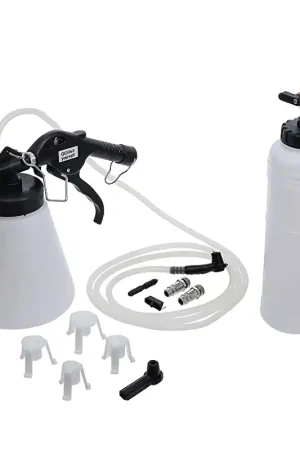KIT OUTIL PURGEUR DE FREIN POUR PURGE LIQUIDE FREIN ET EMBRAYAGE - 11 pièces Haute Qualité