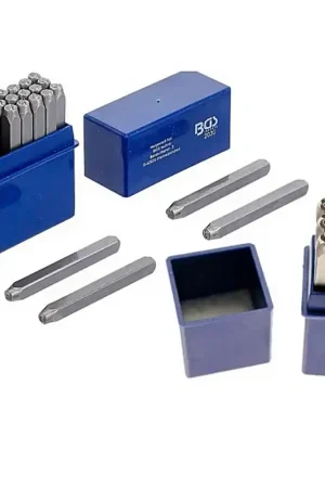 Authentique CHIFFRES ET LETTRES PRO 3 mm A FRAPPER - 36 pcs