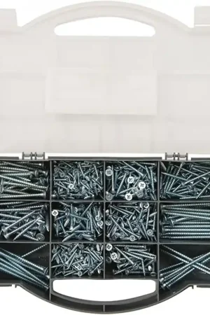 COFFRET DE 780 VIS GALVANISEES TETE FRAISEE Meilleure Vente