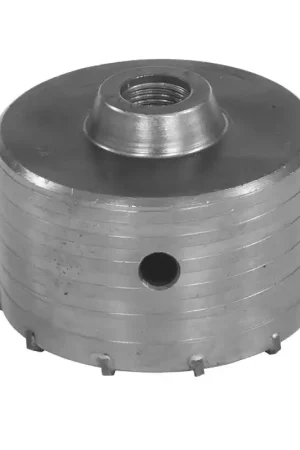 SCIE CLOCHE TREPAN TCT DE 100 MM TRANCHANTS EN CARBURE 1/2 BSP Marque