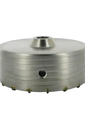 Top Vente SCIE CLOCHE TREPAN TCT DE 150 MM TRANCHANTS EN CARBURE 1/2 BSP
