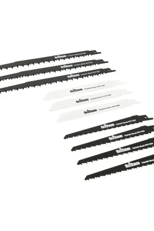 SET DE 10 LAMES TRITON POUR SCIE SABRES Expédié Aujourd'hui