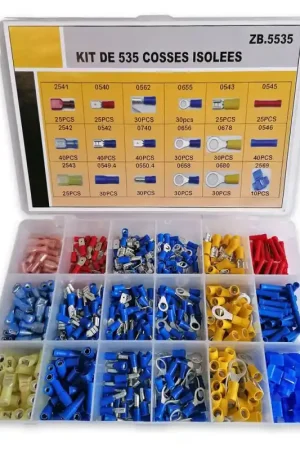 Vente Flash ASSORTIMENT DE 535 COSSES ISOLEES A SERTIR BLEUES ROUGES ET JAUNES
