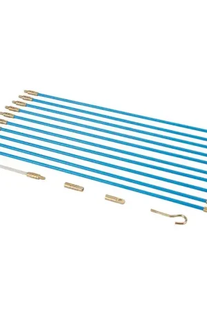 Vente Directe 10 BAGUETTES TIRE FIL DE 330 MM + ACCESSOIRES