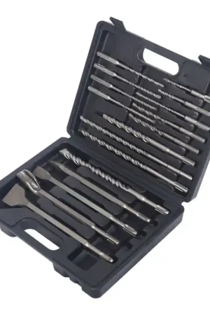 Produit De Marque COFFRET TREPANS 17 FORETS, BURINS POUR MACONNERIE/BETON EMMANCHEMENT SDS
