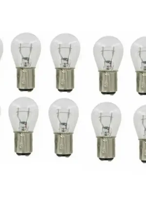 Nouvel Arrivage 10 AMPOULES POIRETTES 12V 21/5W STOP ET FEU ROUGE