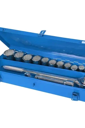 Prix Choc COFFRET CLES A DOUILLES 3/4 12 PANS DE 22 à 46 mm