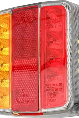 Commander Maintenant FEU ARRIERE A LED AVEC ECLAIRAGE DE PLAQUE DE RECHANGE POUR RAMPES DE REMORQUES