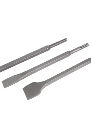 ASSORTIMENT DE 3 BURINS SDS PLUS CORPS HEXAGONAL Quantité Limitée
