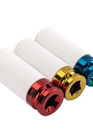 Acheter En Ligne LOT DE 3 DOUILLES A CHOC IMPACT AVEC PROTECTION DES JANTES ALU 17 19 21 mm