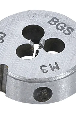 Achat Immédiat FILIERE M3 X 0.5 X 25 METRIQUE PAS STANDARD DE 3 X 50 CAGE DE 25.4 mm