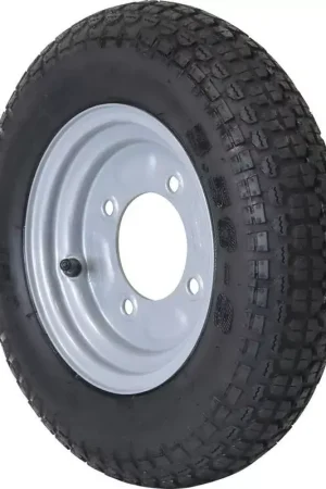 Dernière Chance Roue complète avec jante 4 trous - Entraxe 115mm - Moyeu 85mm