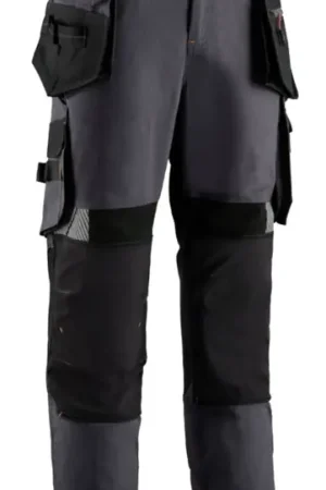 Top Vente Pantalon de travail 10 poches CRISTOBAL II Gris anthracite/Citrouille – COVERGUARD