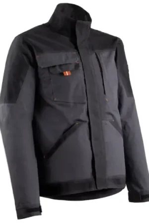 Satisfait Ou Remboursé Veste de travail 5 poches CRISTOBAL Gris anthracite/Citrouille – COVERGUARD