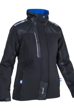 Quantité Limitée Parka Femme HIBARI Noir/Bleu – COVERGUARD