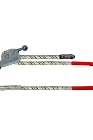 Certifié Longe de maintien au travail réglable en cordage - Ø 14mm - LEVAC
