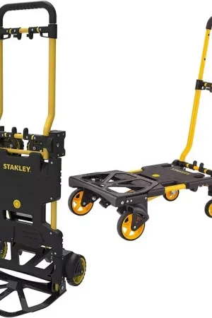 Prix Choc Diable pliable convertible en chariot 70/137kg - STANLEY