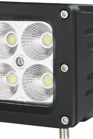 Phare de travail carré LED 20W 10/32V – Faisceau large ou longue portée – SODIFLASH Commande En Gros