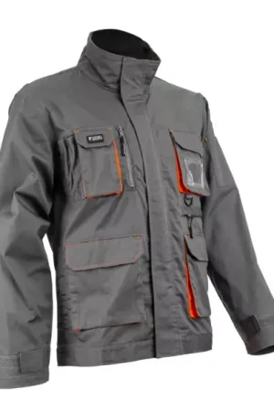 Veste de travail 10 poches - Gris/Orange - PADDOCK II - COVERGUARD Dernière Chance