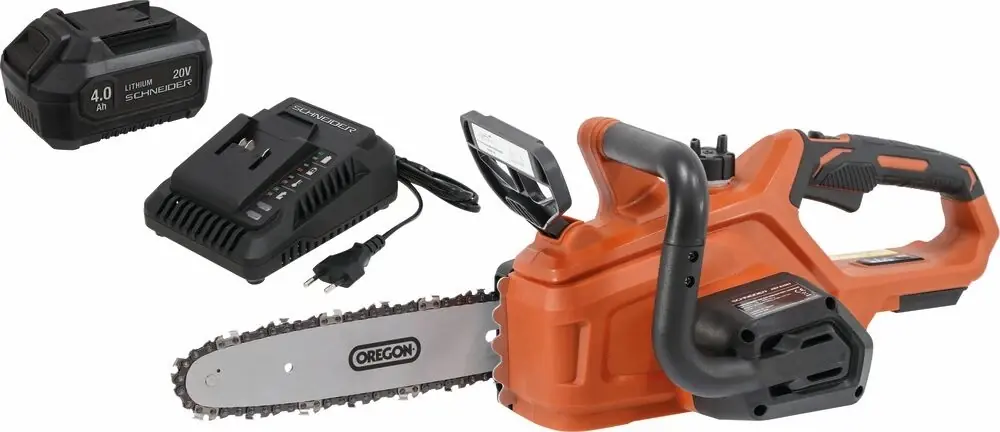 Satisfait Ou Remboursé Tronçonneuse sur batterie 20V - Guide 25 cm OREGON® – SCHNEIDER