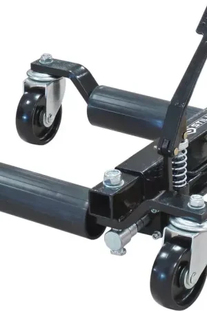 Authentique Chariot de manutention réglage hydraulique pour voiture - Drakkar Equipement