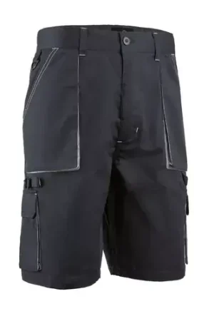 Bermuda de travail 6 poches NAVY/PADDOCK II Marine/Gris – COVERGUARD Paiement Sécurisé
