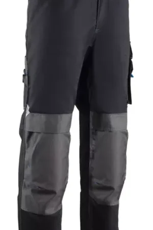 Pantalon de travail 7 poches TELICA II Noir/Bleu – COVERGUARD Vente Flash