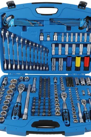 Achat Immédiat Coffret de Douilles à profil ondulé | 1/4" / 3/8" / 1/2" | 218 pièces