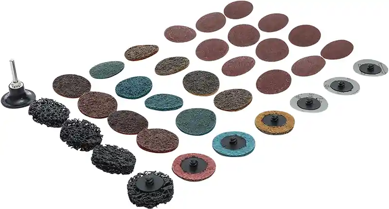 Achat Immédiat Jeu de disques/plateaux abrasifs | Ø 50 mm | 35 pièces
