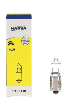 Marque Ampoule 12V halogènes H6W BAX9S
